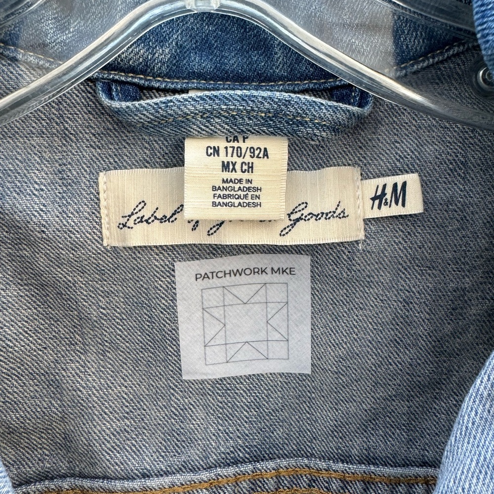 Upcycled Denim Jacket - Picture 3 of 3